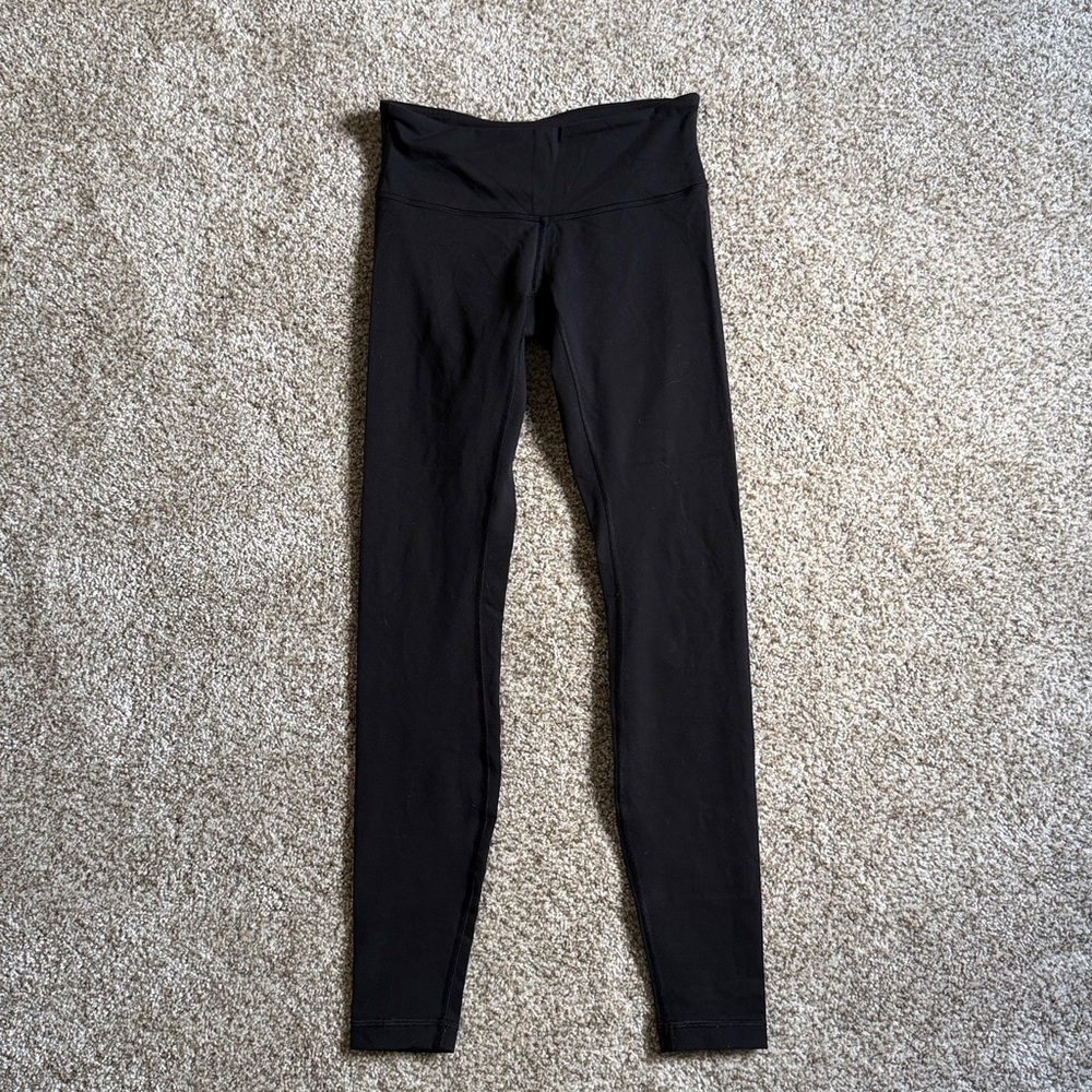 Black Lululemon Leggings size 4